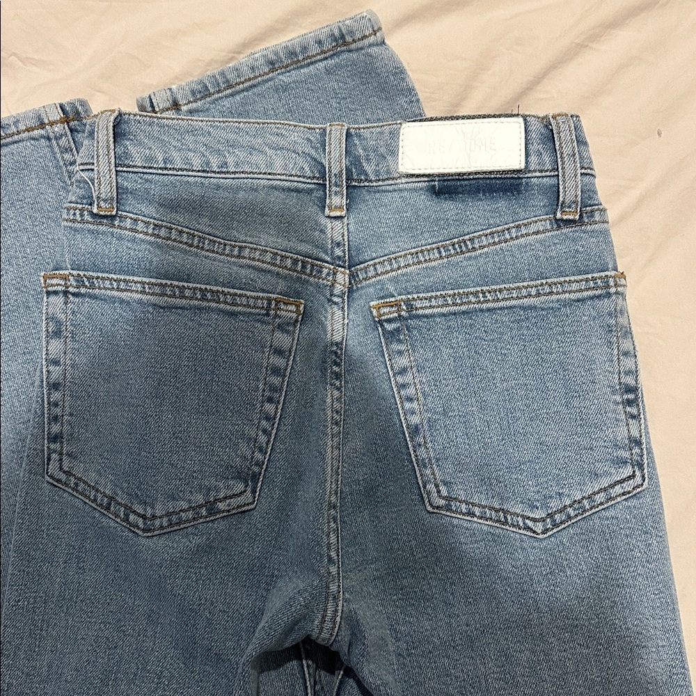 Re/Done light wash denim jeans - Picture 3 of 3